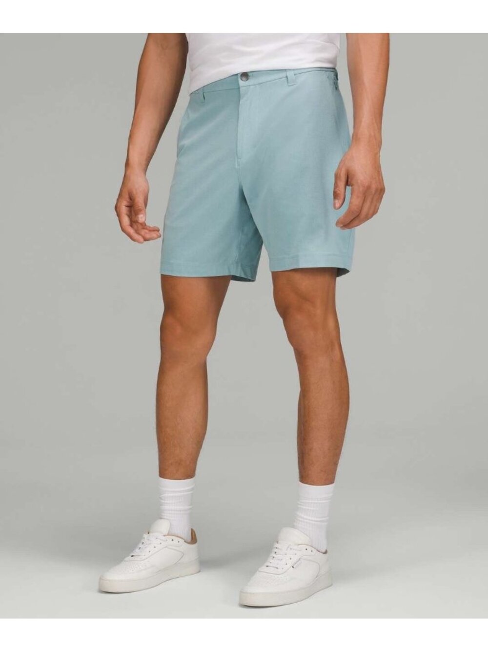 Lululemon Men's Commission Classic-Fit Short 7" *Ventlight Breeze Blue Size 38